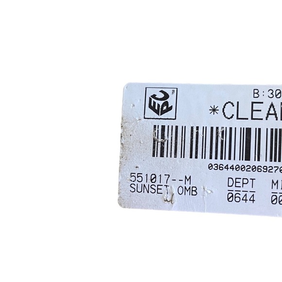 SANCTUARY - BLUE ORANGE OMBRÉ SLIP ON - VERY LIGHT WEAR AND HAS PRICE TAG S3 - Picture 8 of 10